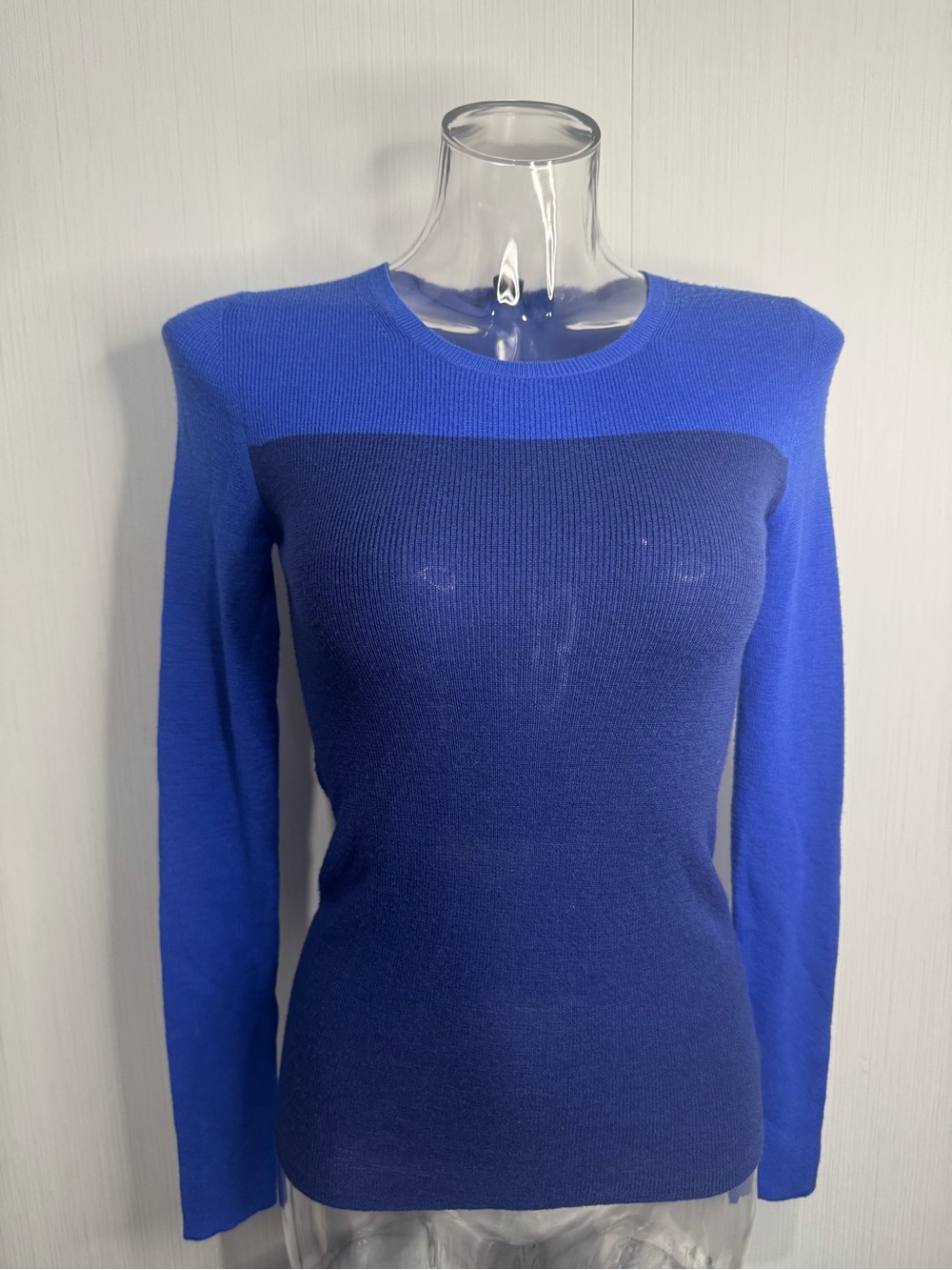 Theory 100% Wool Sweater. Medium. Blue.
